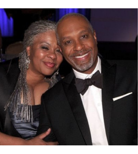 Gina Taylor Pickens with her husband, James Pickens Jr