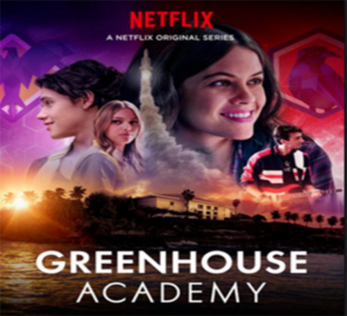 Poster of the horror series Green House Academy 