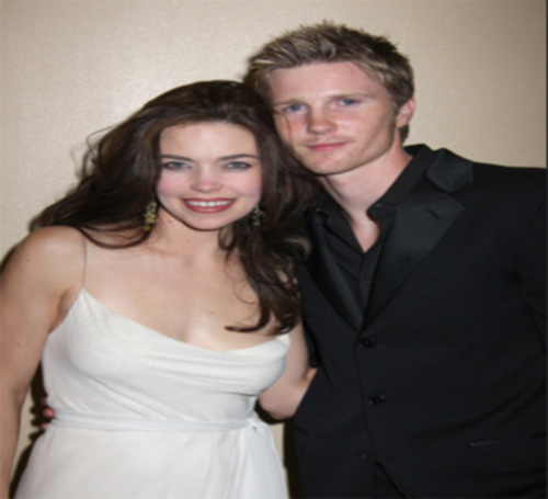 Thad Luckinbill with his former wife Amelia Heinle
