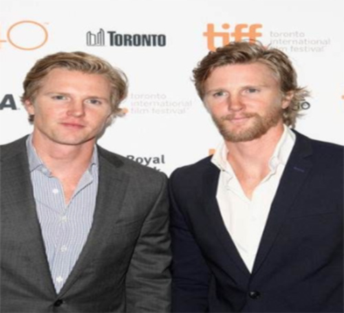 Thad Luckinbill with his twin brother Trent Luckinbill