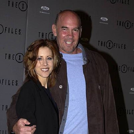 Mitch Pileggi and his wife Arlene Pileggi.