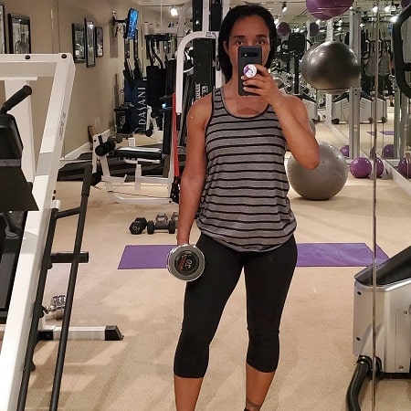 Chilli is a fitness enthusiast