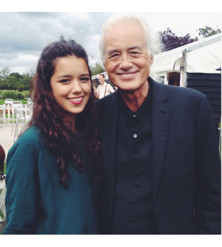 Zofia Jade Page is the daughter of a musician, Jimmy Page